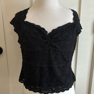 Vintage Hanky Panky Lace Top